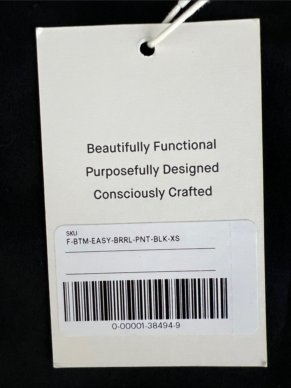 New Everlane THE EASY BARREL PANT Black Size XS - Picture 5 of 12